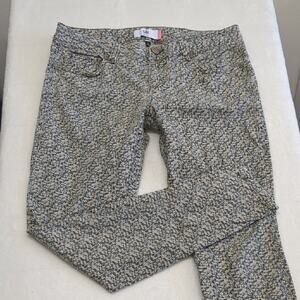 Cabi Chic Floral Print skinny jeans size‎ 8